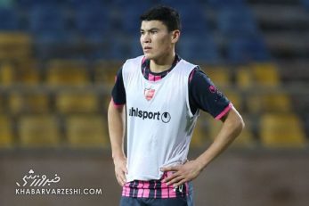 شرزود تمیروف در پرسپولیس