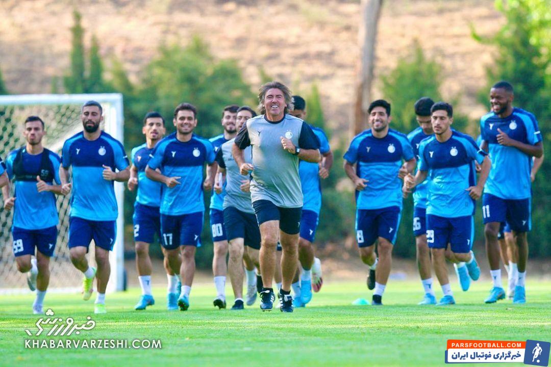کاهش فشار تمرینات استقلال در آستانه دیدار با سپاهان