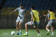 خروج بازیکنان پرسپولیس از اردو