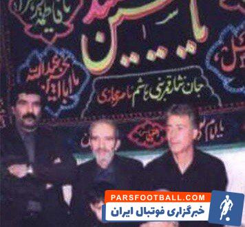 تصاویری از حضور ناصر حجازی اسطوره استقلال در مراسم عزاداری محرم