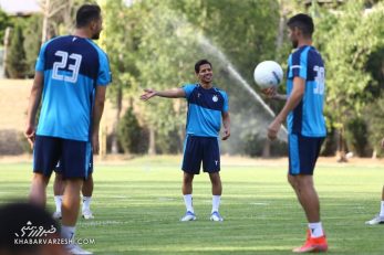 هم تیمی بودن مهدی قایدی و محمد محبی در تیم نوجوانان شاهین بوشهر