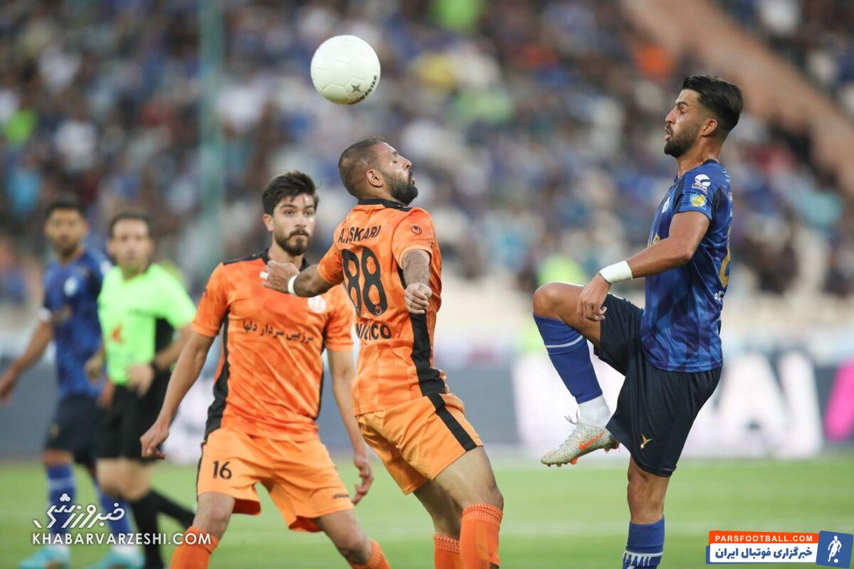 برد استقلال برابر مس کرمان