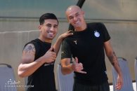 ارتباط گرم و صمیمانه رافائل سیلوا و صالح حردانی در تمرینات استقلال