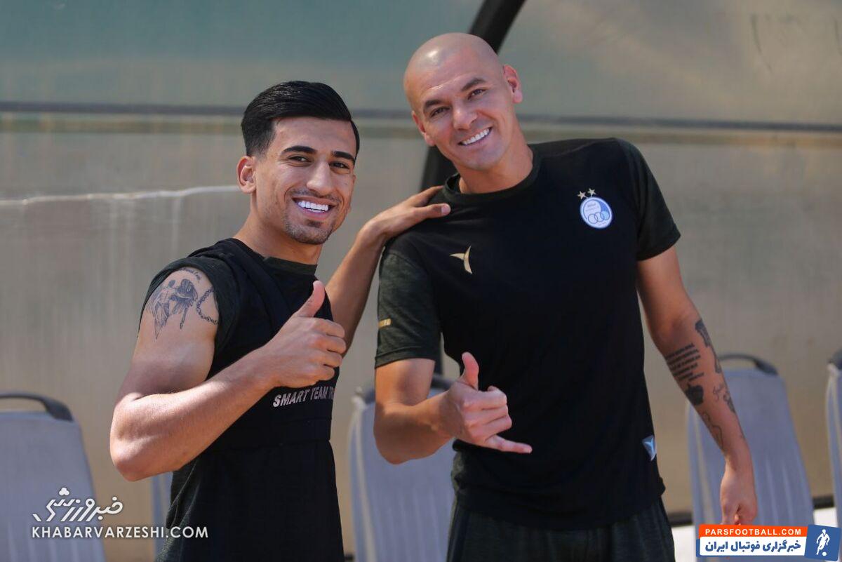 عکس| رونمایی از دو قولوهای برزیلی – ایرانی استقلال!