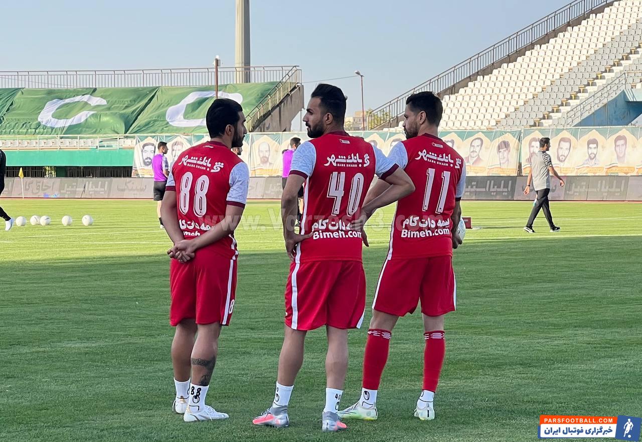 نیمکت پرمهره پرسپولیس در دیدار با آلومینیوم