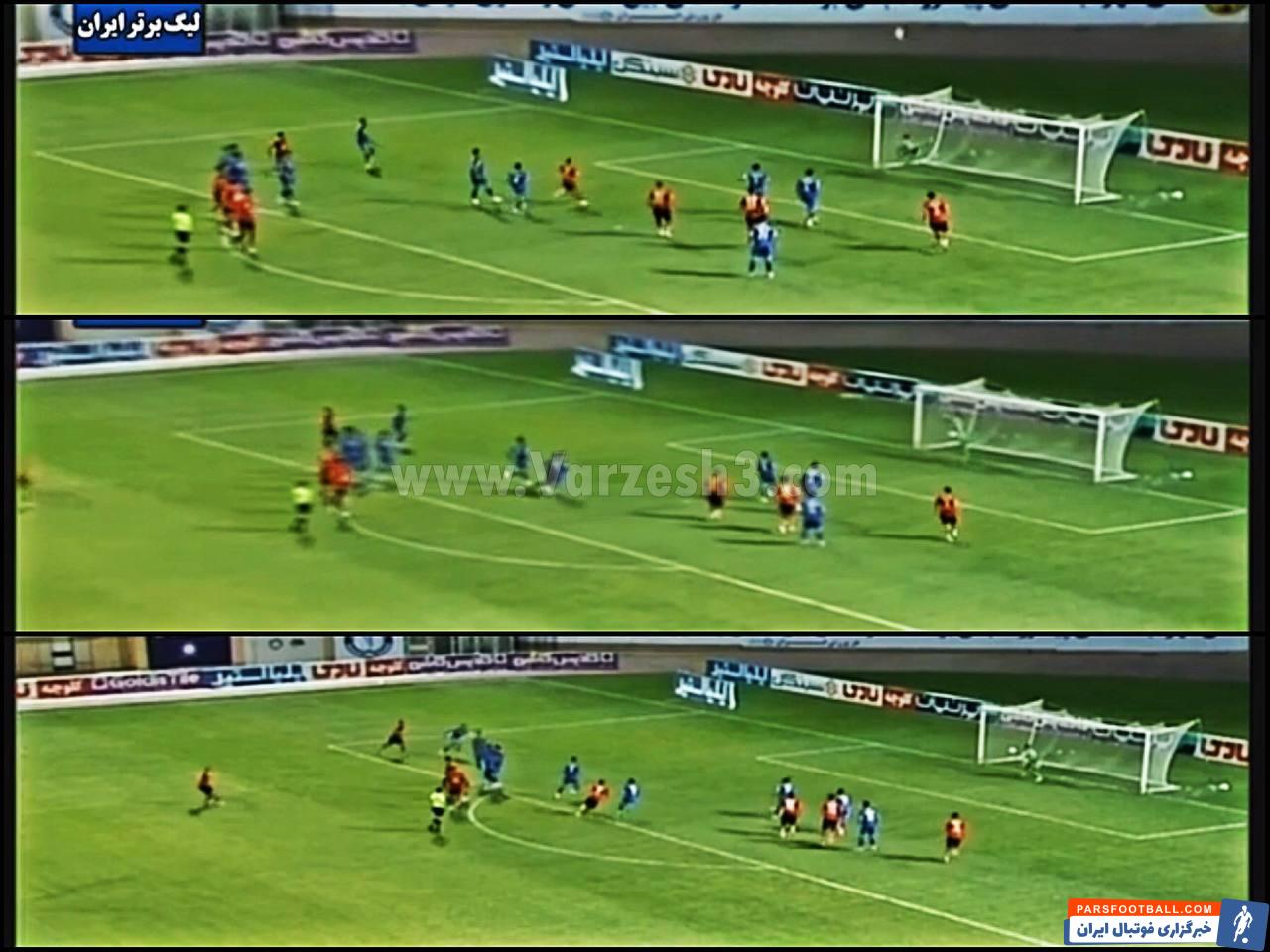 درخشش محسن فروزان در پیروزی گل گهر سیرجان برابر تراکتور