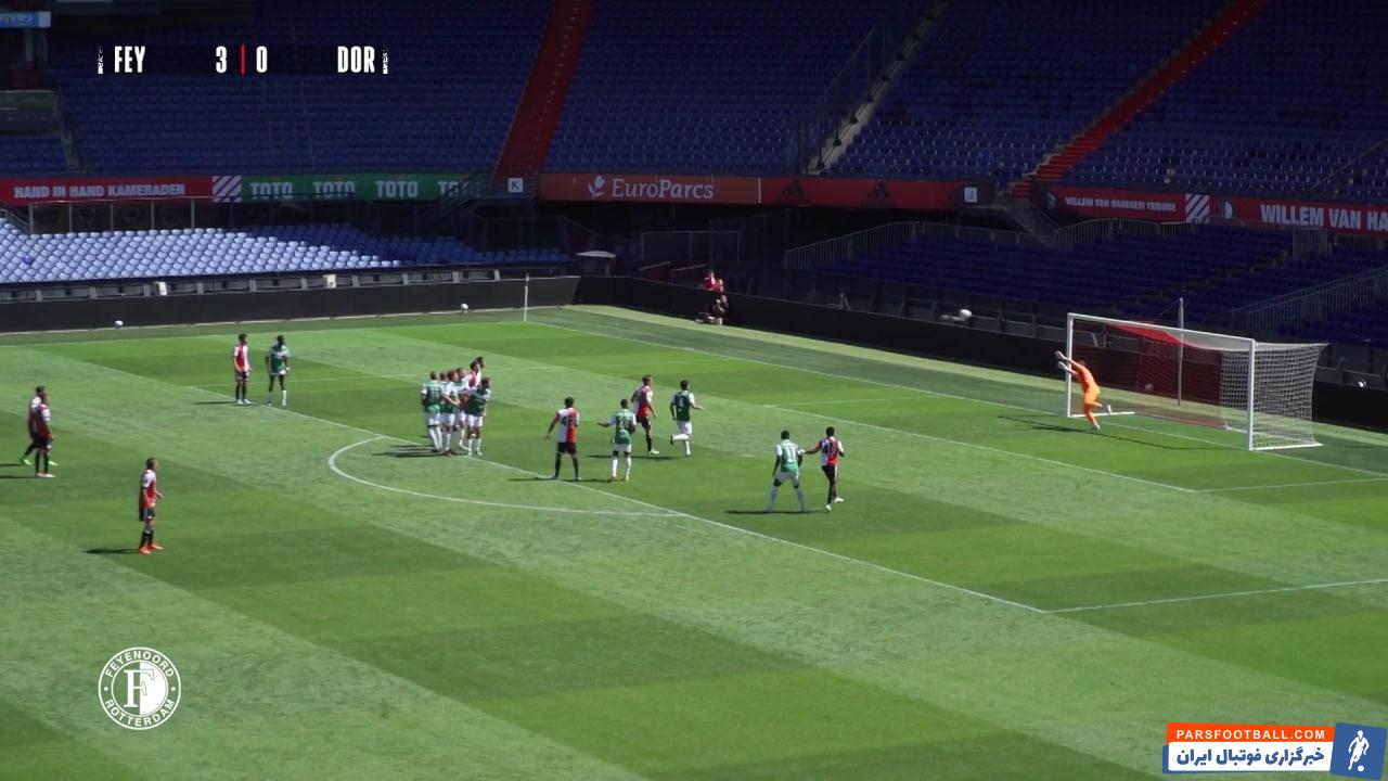 دبل دیدنی علیرضا جهانبخش در دیدار فاینورد و ویتسه