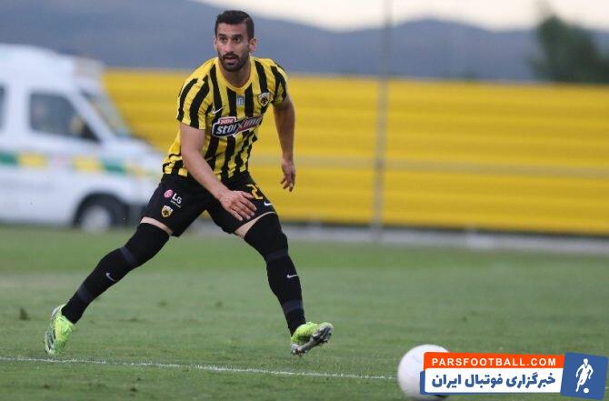 ادامه همکاری احسان حاج صفی با آاک آتن یونان