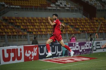 گلزنی مجید علیاری برای فولاد در مصاف با تراکتور