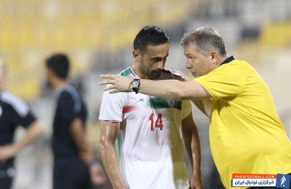 امید ابراهیمی در تیم ملی