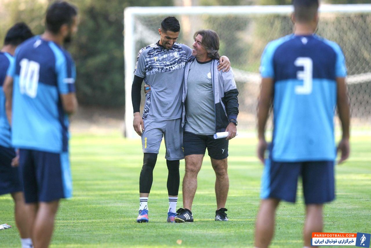 تمرینات پرنشاط استقلال زیر نظر ریکاردو ساپینتو