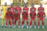 کاپیتانی علیرضا حقیقی در دیدار پیکان و نساجی