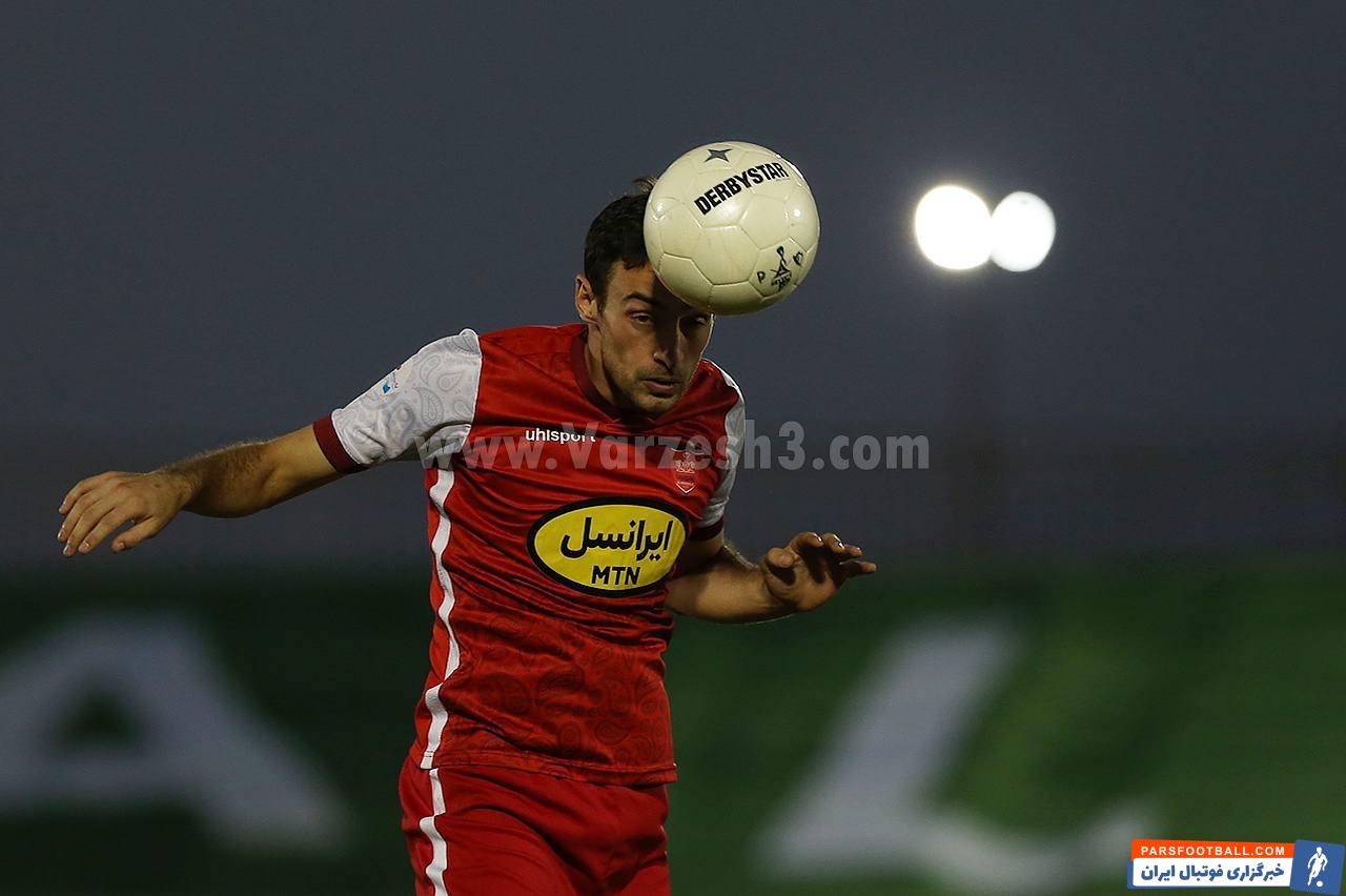 عملکرد قابل قبول گئورگی گولسیانی در دیدار پرسپولیس و آلومینیوم