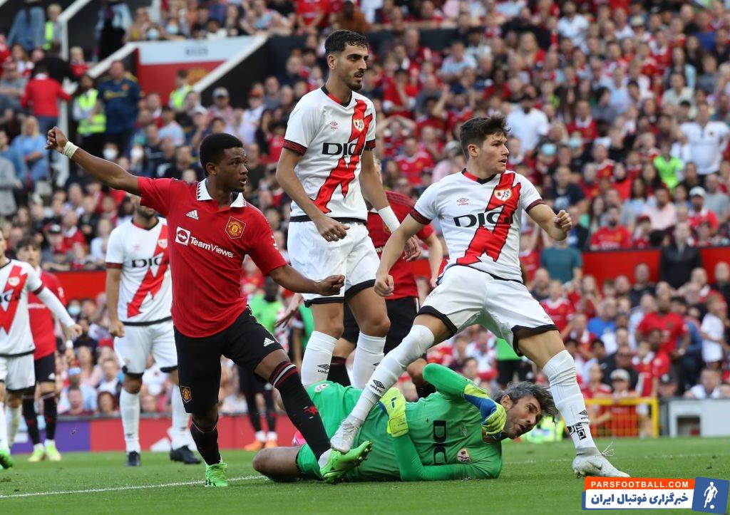 تساوی منچستریونایتد برابر رایووایکانو در دیداری دوستانه