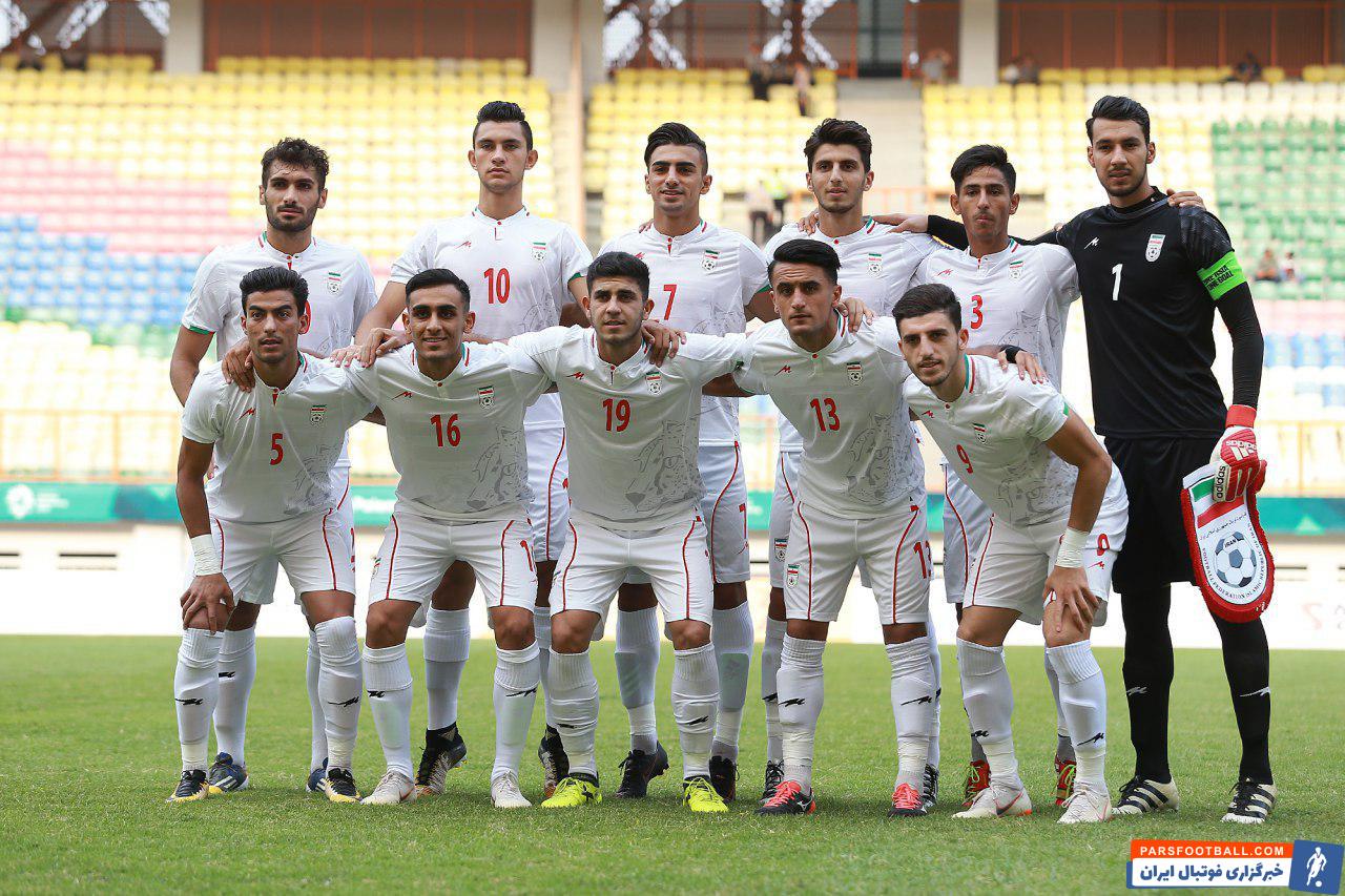 بازوبند کاپیتانی تیم امید بر بازوی سامان فلاح