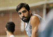 حضور سید محمد موسوی در تمرینات پس از بازگشت به تیم ملی والیبال