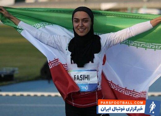 فرزانه فصیحی با عارضه تنفسی خواهان ادامه مسابقه دوومیدانی شد !