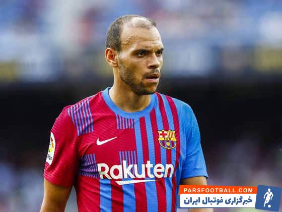 بارسا ؛ مارتین برایثویت قصد جدایی از بارسلونا را ندارد