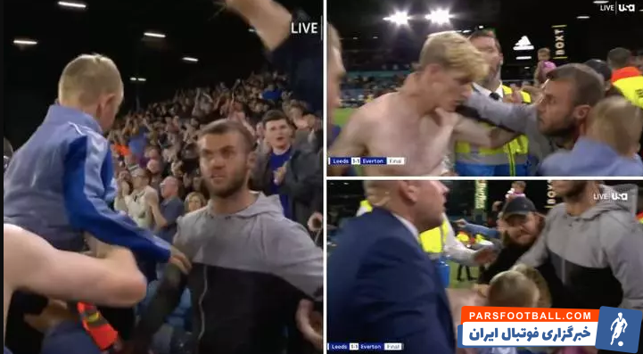 علاقه بیش از حد یک هوادار اورتون به آنتونی گوردون