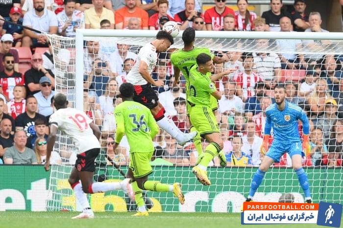 پیروزی دشوار منچستریونایتد در خانه ساوتهمپتون