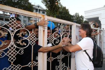 کاروان استقلال در رشت