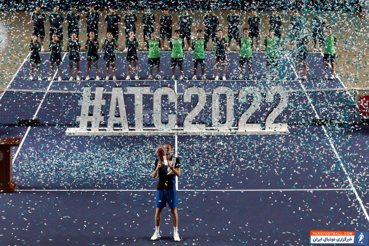 چهاردهمین قهرمانی دنیل مدودف در تنیس مردان ATP