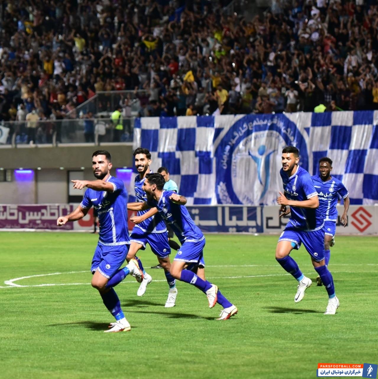 گلزنی علی علیزاده در دیدار گل گهر و سپاهان