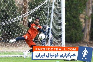 آمادگی سینا سعیدی فر برای قرار گرفتن درون دروازه استقلال