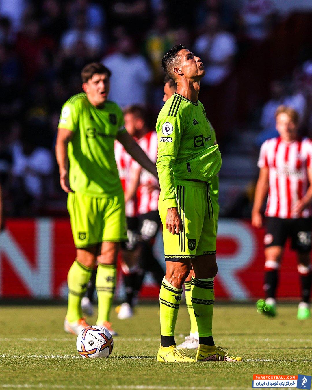 شکست منچستریونایتد برابر برنتفورد