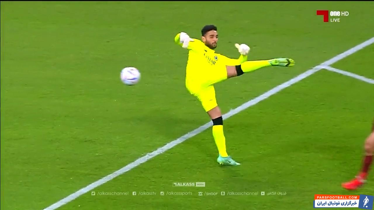 اشتباه عجیب جهاد محمد در دیدار السد و ام صلال