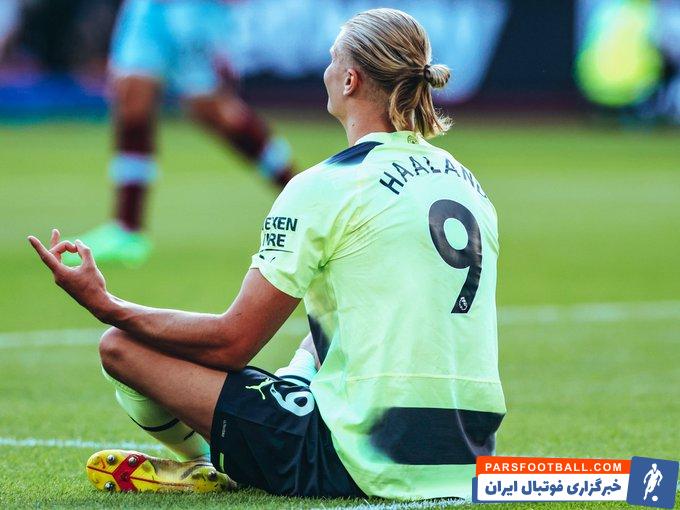 ارلینگ هالند در منچسترسیتی