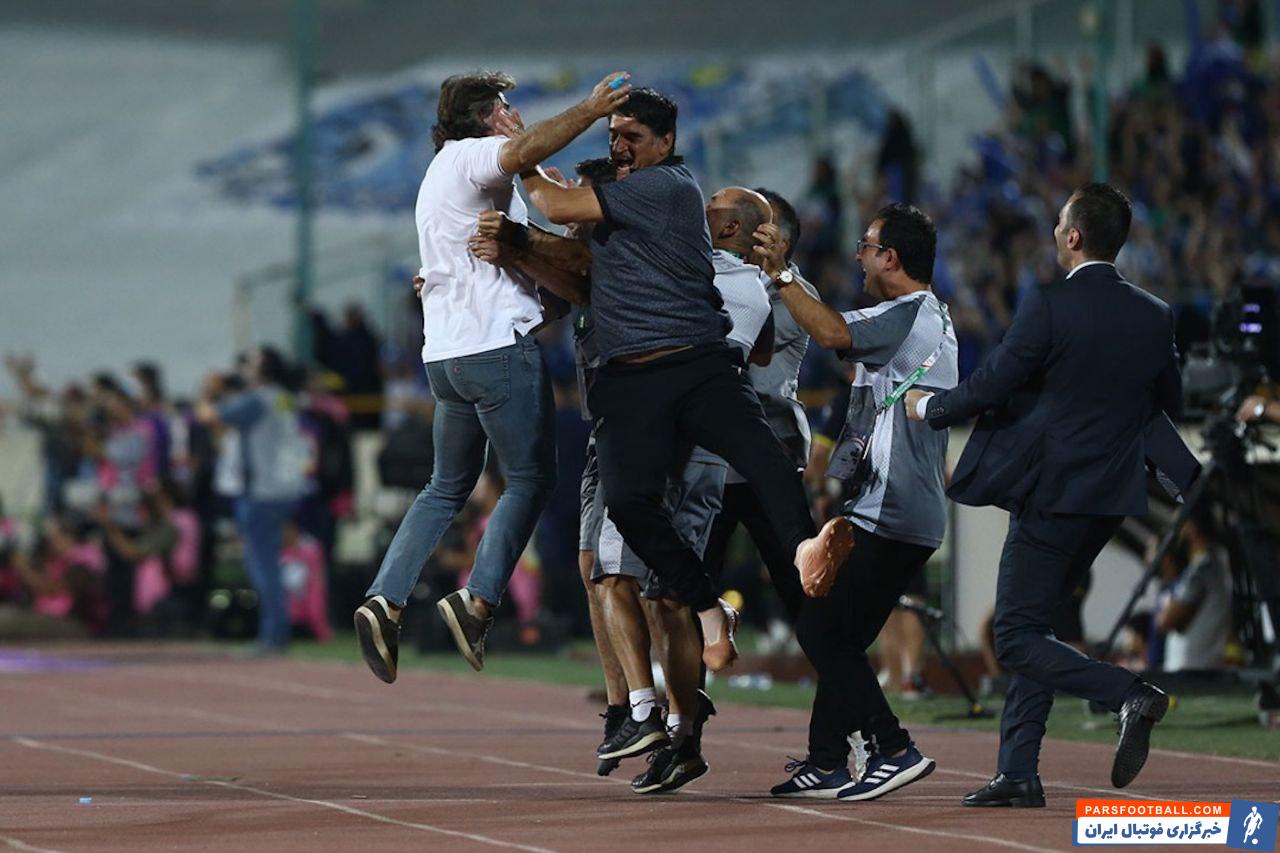 هیجان فراوان ریکاردو ساپینتو پس از برد استقلال برابر مس کرمان