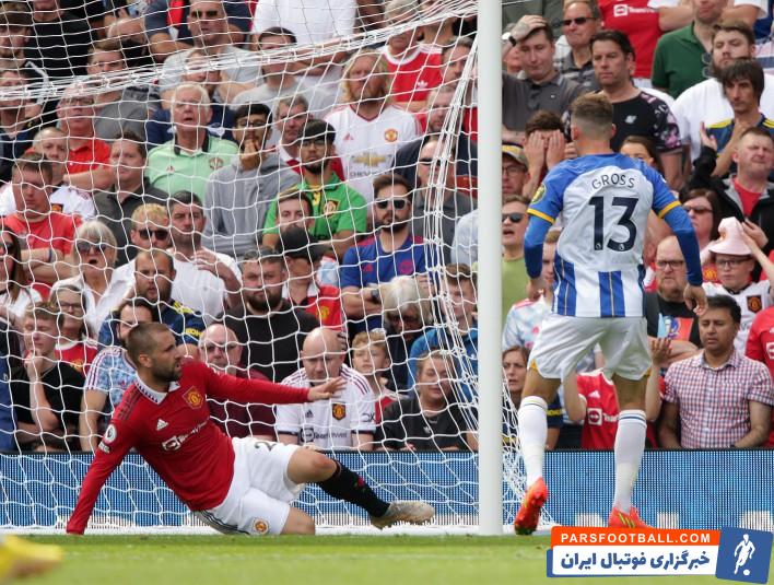 شکست تلخ منچستریونایتد برابر برایتون