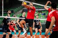 تیم ملی والیبال مصر برابر ایران