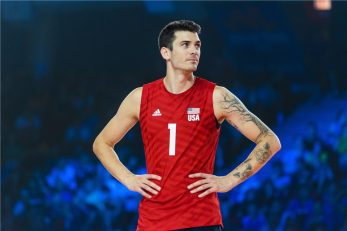 آمادگی متئو اندرسون برای حضور در مسابقات والیبال قهرمانی جهان