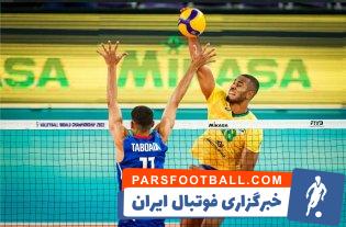 پیروزی 3 بر 2 برزیل برابر کوبا در دیدار افتتاحیه والیبال قهرمانی جهان