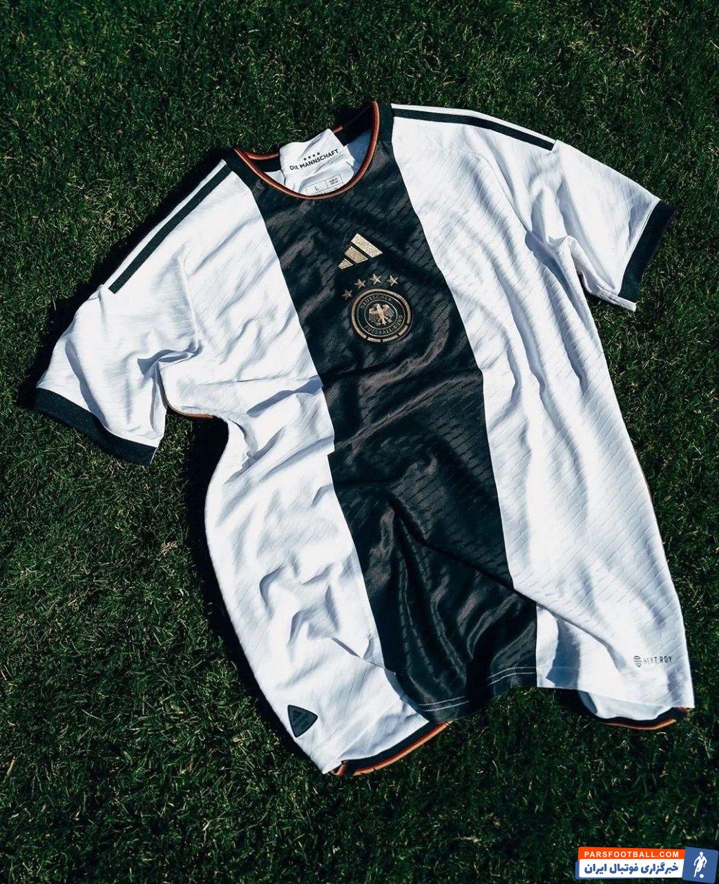 پیراهن های اول و دوم تیم ملی آلمان در جام جهانی 2022