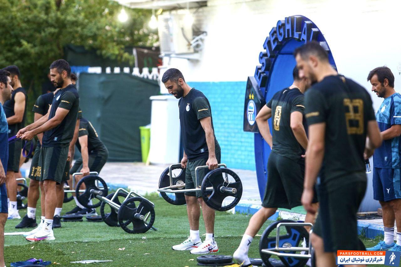 تمرینات فشرده کاوه رضایی در استقلال برای آغاز لیگ برتر