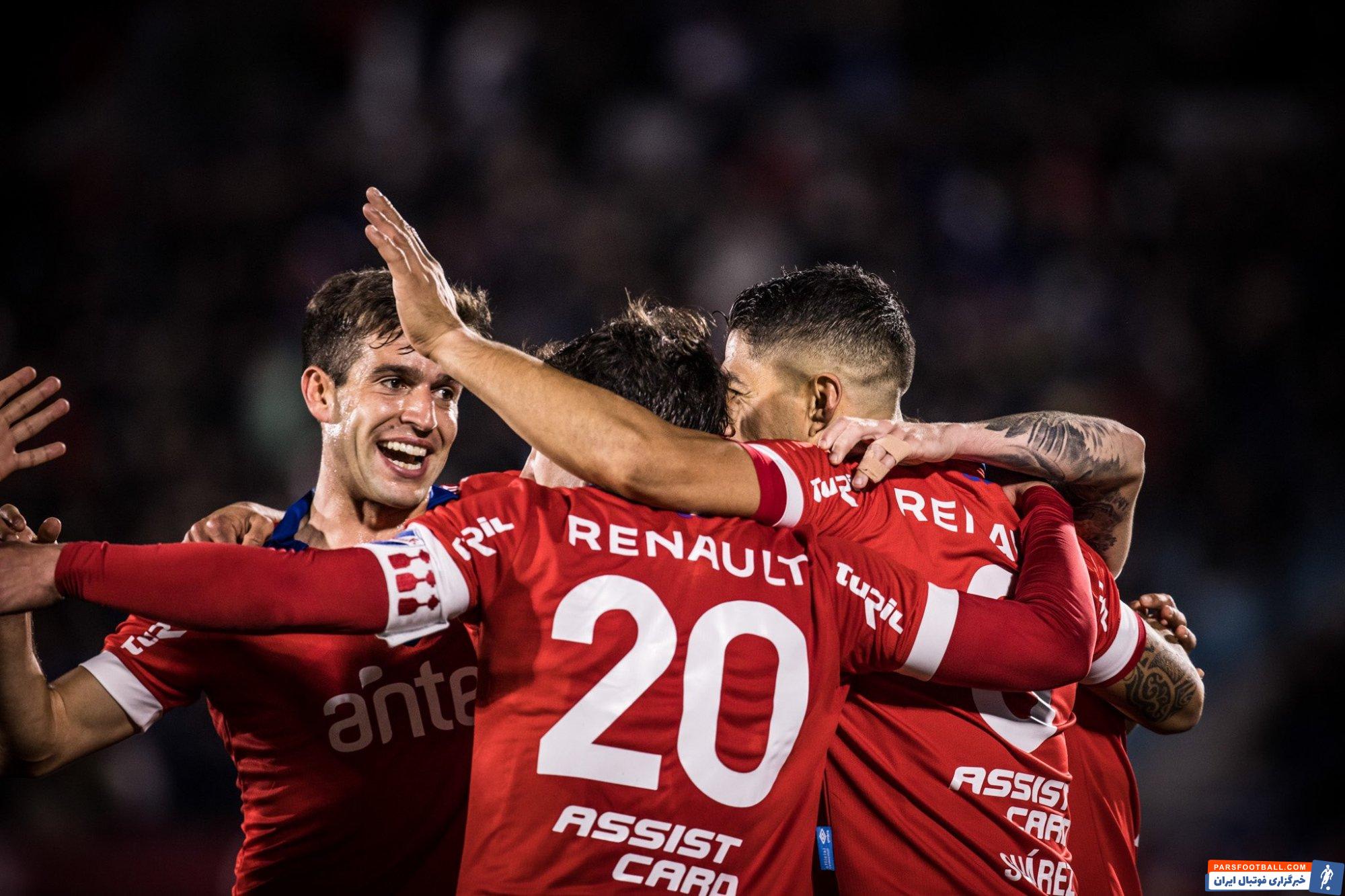 گلزنی و پاس گل لوئیس سوارز در دیدار ناسیونال و مونته ویدئو سیتی