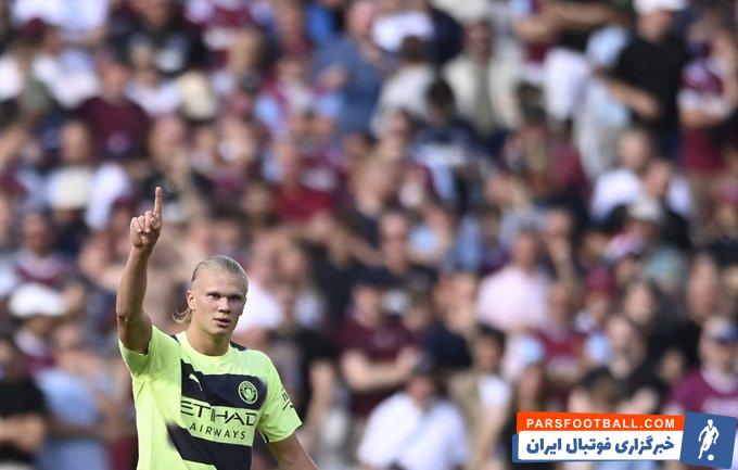 پیروزی خارج از خانه منچسترسیتی برابر وستهام با دبل گلزنی ارلینگ هالند