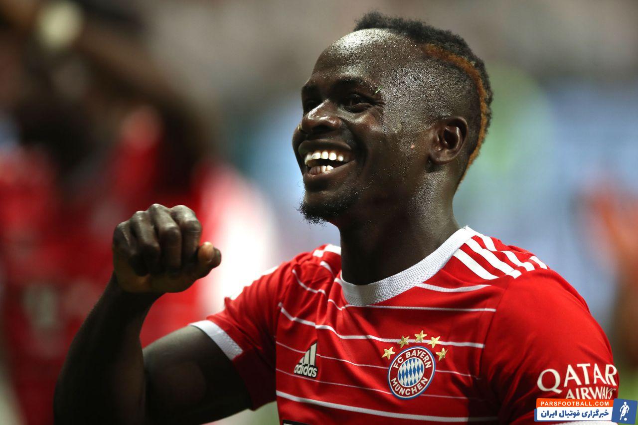 گلزنی سادیو مانه در بایرن