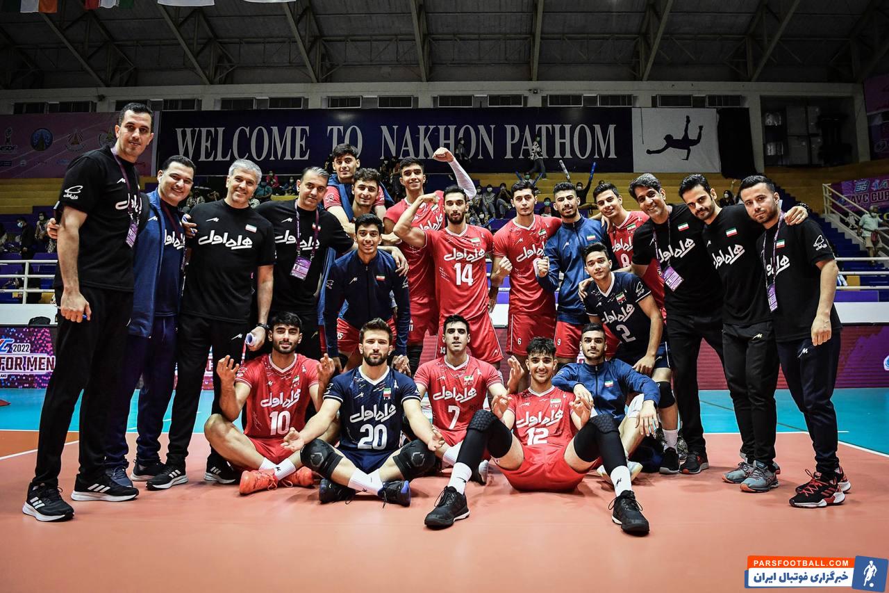 درخشش تیم ملی والیبال جوانان