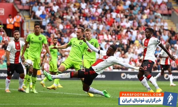 پیروزی دشوار منچستریونایتد در خانه ساوتهمپتون