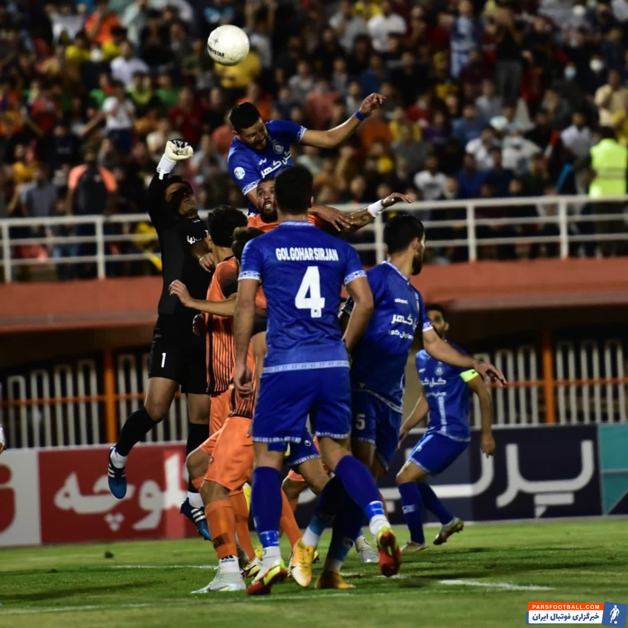 فرصت سوزی کی روش استنلی در دیدار گل گهر و مس