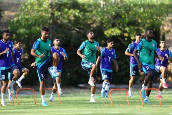 اکران جنگ ستارگان در تمرین استقلال با حضور محبی، قایدی، رضایی و ...