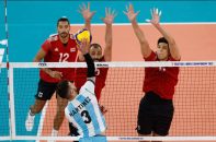 صعود آرژانتین به مرحله حذفی والیبال قهرمانی جهان با غلبه بر مصر