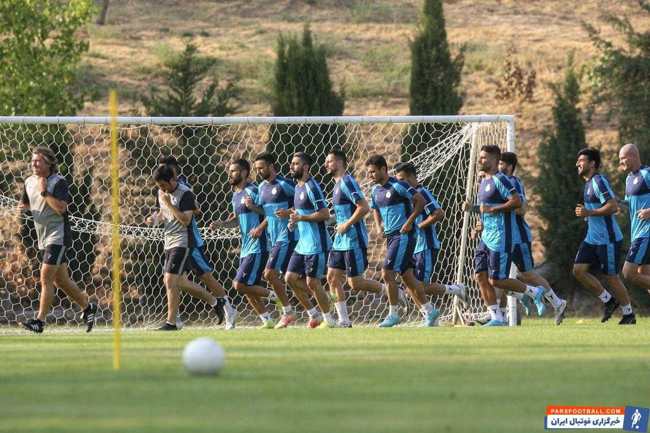 تمرینات پرنشاط استقلال زیر نظر ریکاردو ساپینتو