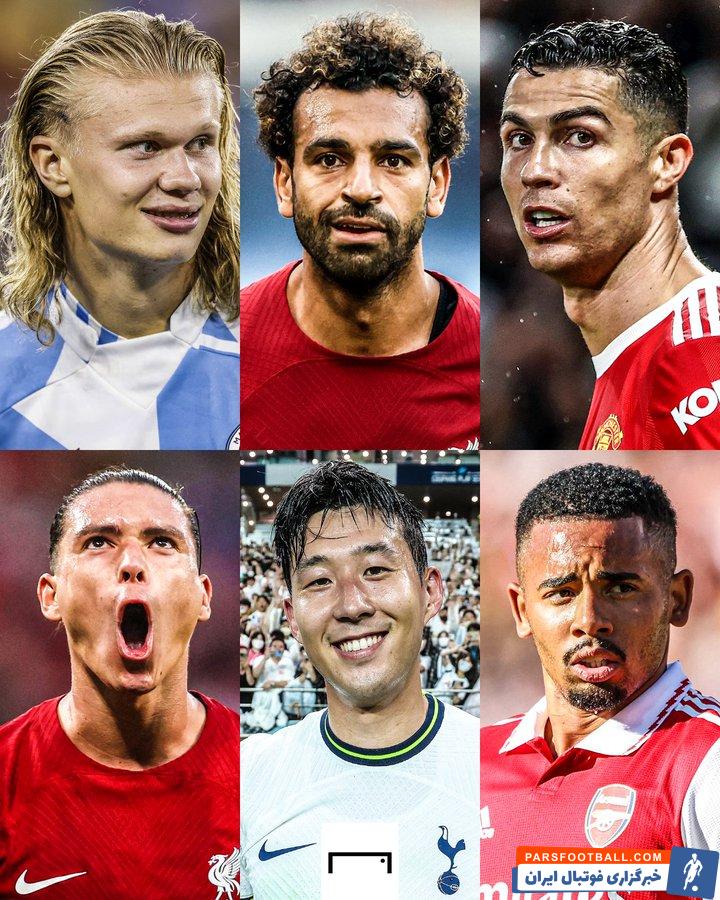 رقابت 7 نفره برای فتح کفش طلای انگلیس