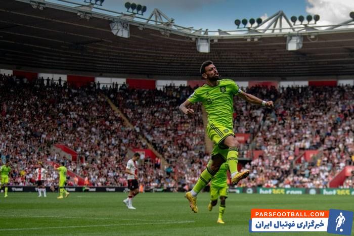 پیروزی دشوار منچستریونایتد در خانه ساوتهمپتون