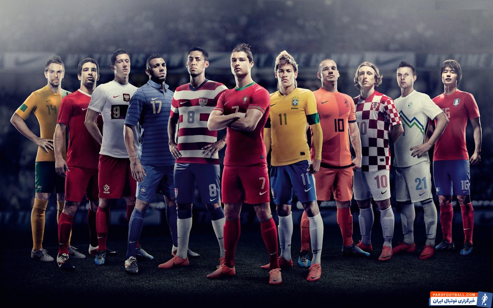 ستارگان فوتبال جهان